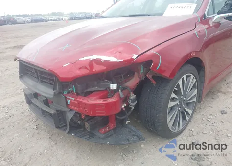 2018 Lincoln Mkz Hybrid Reserve from USA, damaged, VIN 3LN6L5MU5JR623574